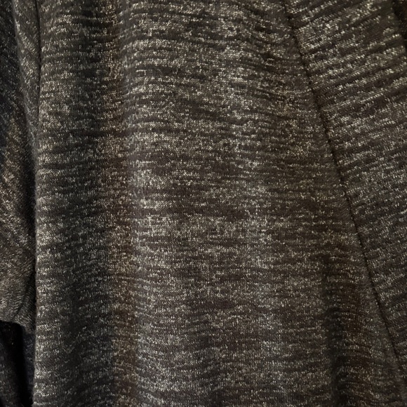 Zenergy Soft Essentials Open-Front Dark Gray Cardigan size 2/L (12-14) - Picture 6 of 10